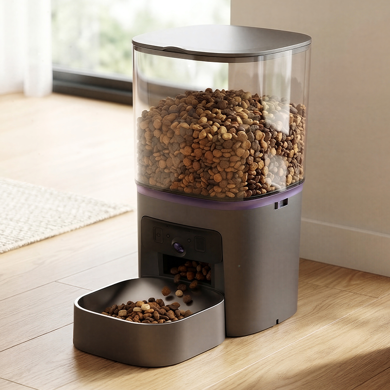 MAS-3007 Pametna hranilica za kućne ljubimce s dvije leće i prozirnim spremnikom od 6L MAS-3007 Pametna hranilica za kućne ljubimce s dvije leće i prozirnim spremnikom od 6L